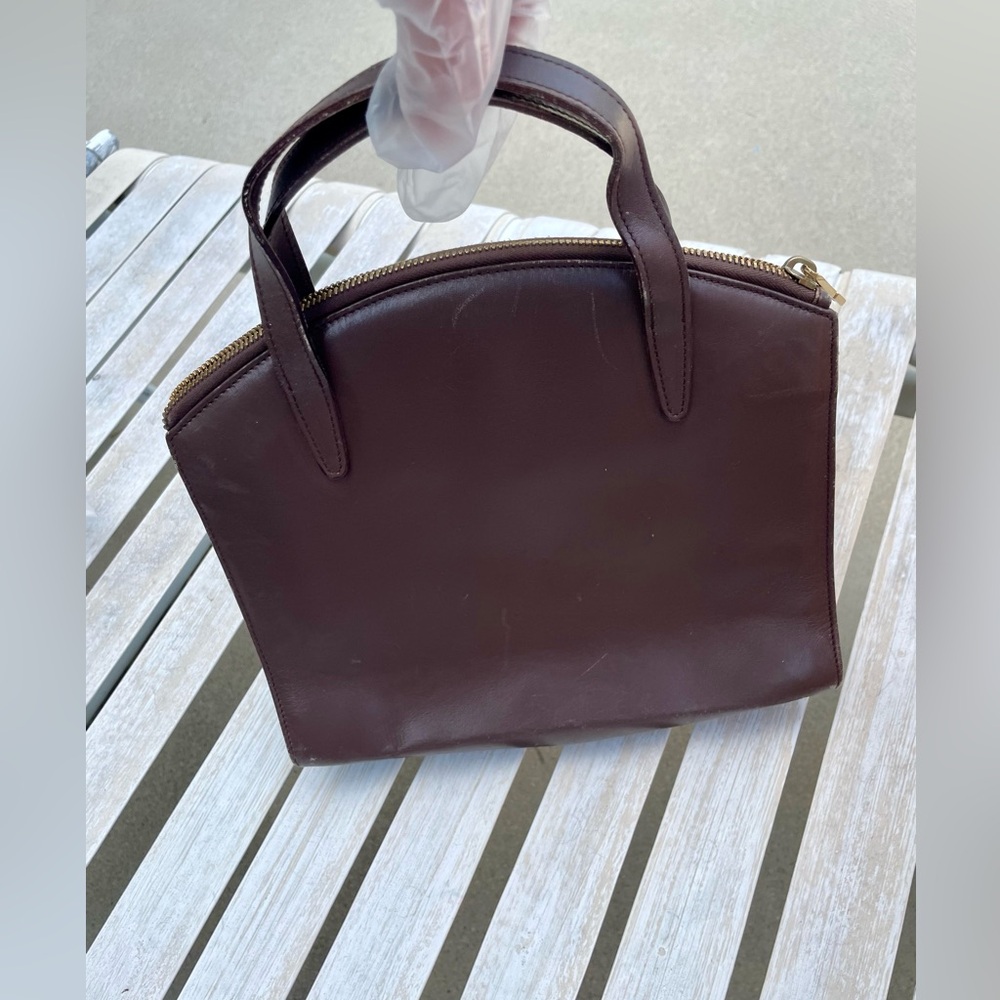 Gucci Chocolate Brown Small Top Handel Purse - Rehab